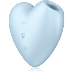 Satisfyer Cutie Heart stimulator pentru clitoris Blue 7.5 cm