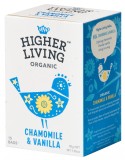 Ceai musetel si vanilie bio 15dz 30g Higher Living