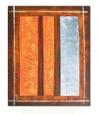Cumpara ieftin Tablou abstract pictat manual, Compozitie in abstract, 60x50cm ulei pe panza in releif efect 3D, gata de agatat pe perete