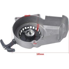 Starter cu scripete Poweka motoreta 49cc 47cc &icirc;n 2 timpi Mini ATV Quad Aluminiu