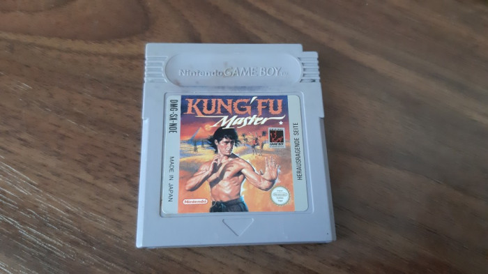 Joc Nintendo Game boy KUNG FU MASTER ,MADE IN JAPAN