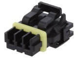 Conector cablu-cablu Mizu-P25, mamă, 3 pini, IP67 - MOLEX