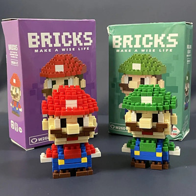 Figurina Lego Luigi Super Mario foto