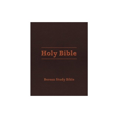 Berean Study Bible (Burgundy Leatherlike) foto