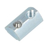 Piuliță oțel zinc 20mm pentru profile 5mm