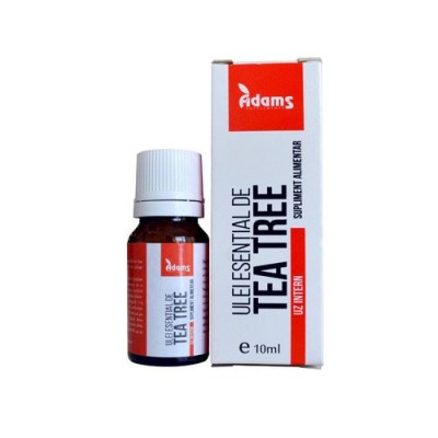 Ulei Esential de Tea Tree Uz Intern 10ml Adams Vision foto