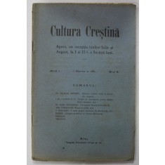 CULTURA CRESTINA , ANUL I , NR. 5 , 1 MARTIE , 1911