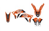 Cumpara ieftin Set stikere KTM EXC SX SXF 08- 11 BLACKBIRD Dream 4