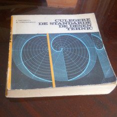 Culegere De Standarde De Desen Tehnic - E. Diaconescu, Al. Constantinescu,1981