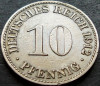 Moneda istorica 10 PFENNIG - IMPERIUL GERMAN, anul 1912 * cod 578, Europa