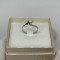 INEL AUR ALB 18K + 1 Diamant = 0.40ct - VVS1- Solitaire - De Logodna + Certificat !