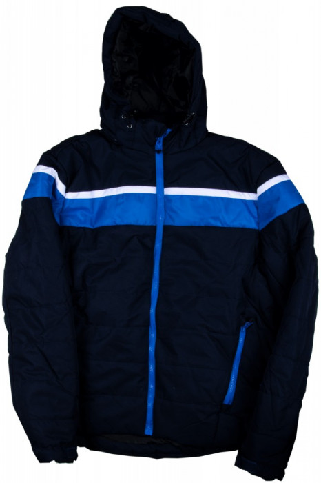 Jacheta de ski Active Touch, pentru barbati, cu dungi, Multicolor