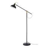 Lampa pentu citit, 11 W, inaltime 153 cm, brat reglabil, Negru