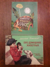 Lot 2 carti cu povesti in limba rusa / R6P5F foto