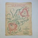 Partitura muzicala veche: Robert Stolz, N. Kiritescu, SI TU..., slow fox, editura Mischonzniky Furnizorul Curtii Regale Bucuresti