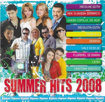 Various - Summer Hits 2008, CD foto
