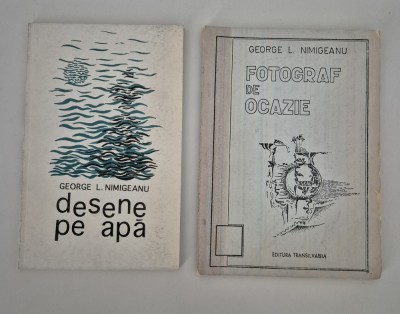 George L Nimigeanu Versuri Sase volume cu autograf foto