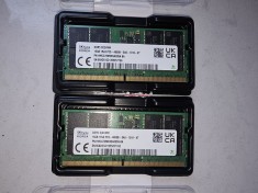 RAM laptop DDR5 32GB SODIMM (16GB x 2) 4800 MHz CL40 Hynix