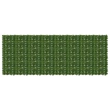 vidaXL Ecran de balcon cu frunze Verde 400 x 150 cm 42040664