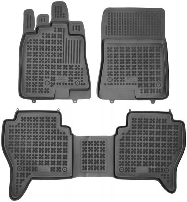 Set Covorase Auto Cauciuc Rezaw Plast Mitsubishi Pajero 4 2006&amp;rarr; RP-D 202308 foto