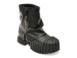 Bocanci GRYXX negre, 70009, din piele naturala