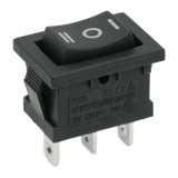 Interupator basculant 1 circuit 6A-250V ON-OFF-ON marcaj I-O-II 09084, Carguard