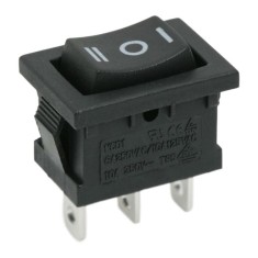 Interupator basculant 1 circuit 6A-250V ON-OFF-ON marcaj I-O-II Best CarHome