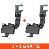 Suport auto telefon pentru oglinda retrovizoare Zj69, 1+1 gratis