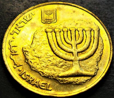Moneda EXOTICA 10 AGOROT - ISRAEL, anul 1998 * cod 2386 foto