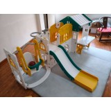 AIYAPLAY Set Tobogan și Leagăn 11 &icirc;n 1 pentru Copii, Loc de Joacă Interior, Căsuță, Coș de Baschet, 1-4 Ani, Galben | Aosom Romania