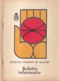 Federatia Romana de Baschet - Buletin informativ tehnic (1986)