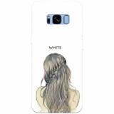 Husa silicon pentru Samsung S8, White