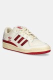 adidas Originals sneakers din piele Forum LOW culoarea bej, JI3269