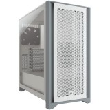 Carcasa 4000D AIRFLOW Tempered Glass Mid-Tower ATX, White, Corsair