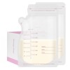 Pungi de depozitare a laptelui matern, Set 100 buc., Capacitate 250 ml, Pre-sterilizate igienic, Turnare usoara, Profil aplatizat pentru depozitare us