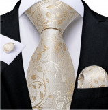 Set cravata + batista + butoni - matase - model 269