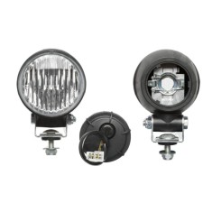 Proiector auto Wesem 12/24V rotund bec H3 partea stanga/dreapta 84x90mm cu lumina de ceata , 1 buc.