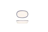 Bonna Placa de service - Linea Blue - Por&Aring;&pound;elan - 10 cm - set de 2