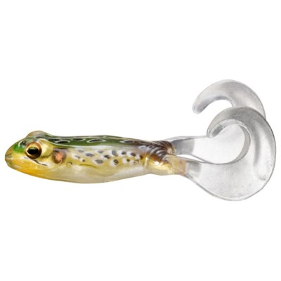 Broasca Live Target Freestyle Frog, Emerald / Brown, 7.5cm, 2buc/pac foto