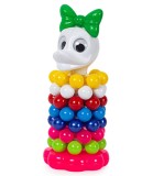 Piramidă Bebe cu Bile R&acirc;ndunica 2 Tipuri 28 Cm
