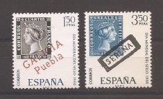 Spania 1968 - Ziua Mondială a timbrului, MNH