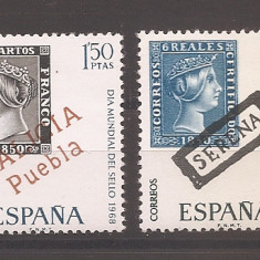 Spania 1968 - Ziua Mondială a timbrului, MNH