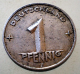 1.971 GERMANIA RDG DDR 1 PFENNIG 1953 E MULDENH&Uuml;TTEN, Europa, Aluminiu