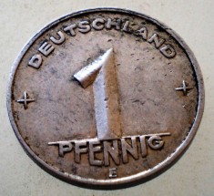 1.971 GERMANIA RDG DDR 1 PFENNIG 1953 E MULDENH&Uuml;TTEN