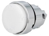 Comutator Acționat prin Apăsare 22mm Albă