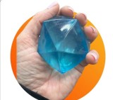 Jucarie antistres needoh Squeez Ball minge maleabila pentru strangere si intindere Diamant
