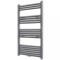 Radiator port-prosop &icirc;ncălzire centrală baie, drept, gri, 600x1160 mm