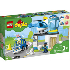 LEGO DUPLO SECTIE DE POLITIE SI ELICOPTER 10959