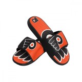 Philadelphia Flyers papuci de bărbați Colorblock Slipper - S = 39-41 EU