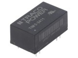Convertor DC/DC 2W TRACO POWER TIM 2-2411 18-36V la 5V 400mA DIP16